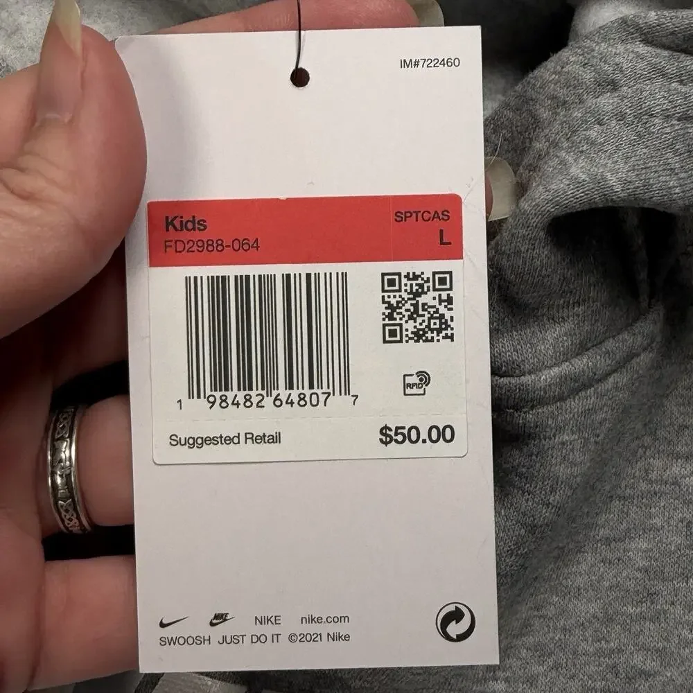Nike youth size